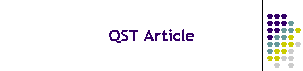 QST Article